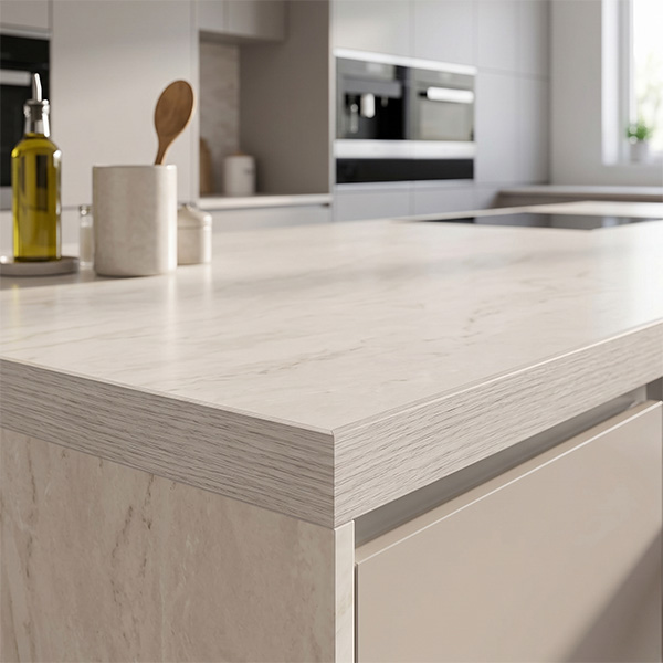 Pircher Bordo Melaminico Preincollato Rovere Sbiancato 19MMX5MT - PIRCHER OBERLAND - Immagine 2